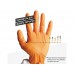 Перчатки виброзащитные из синтетической кожи, р-р 10/XL, черно-желтые, JetaSafety (шов: кевлар) (JETA SAFETY)