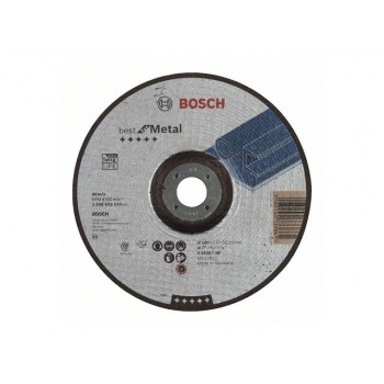 Круг обдирочный 180х7×22.2 мм для металла BOSCH (выпуклый)