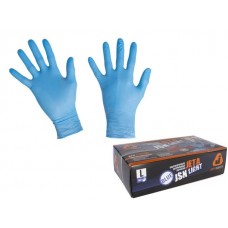 Перчатки нитриловые Light, р-р 9/L, синие, уп.100 шт, Jeta Safety