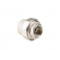 Американка ПП комб. вн. 32х1 1/4", сер. РТП (Соединение разборное внутренняя резьба полипропиленовое) (РосТурПласт)