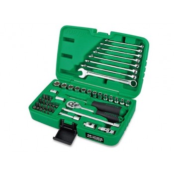 Набор головок и ключей 49 предм. 1/4″ 12гр. TOPTUL