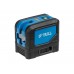 Нивелир лазерный линейный BULL LL 2301 P со штативом в кор. (проекция: 2 плоскости 120°,180°, до 30 м, +/- 0.3 мм/м, резьба 1/4″, 5/8″)