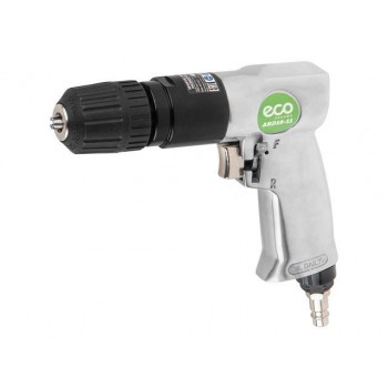 Пневмодрель с реверсом ECO ARD18-11 (Быстрозажим.патрон 3/8”-24 UNF, 140 л/мин, 1800 об/мин, дерево/металл: 20/10 мм,)