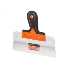 Шпатель нержавеющий фасадный 200мм STARTUL PROFI (ST1017-200) (2-х компонентная ручка  лезвие -нерж сталь , высота лезвия – 60мм)