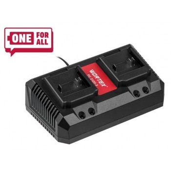 Зарядное устройство WORTEX FC 2120-2 ALL1 XLT 2 слота, 4 А + 4 А (быстрая зарядка)