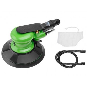 Пневмошлифмашина эксцентриковая ECO ASP12-150V (150 мм / 6″, Эксцентр.: 5 мм, 10 000 об/мин, 180 л/мин, вакуум.пылеотвод)