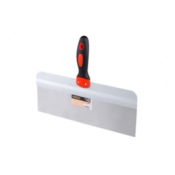 Шпатель нержавеющий фасадный 450мм STARTUL MASTER (ST1015-450) (2-х компонентная ручка  лезвие -нерж сталь , высота лезвия – 100мм)