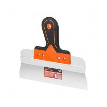 Шпатель нержавеющий фасадный 250мм STARTUL PROFI (ST1017-250) (2-х компонентная ручка  лезвие -нерж сталь , высота лезвия – 60мм)