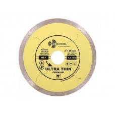 Алмазный круг 125х22,23 мм по керамике сплошн.ультратонкий Hot Press (Trio-Diamond)