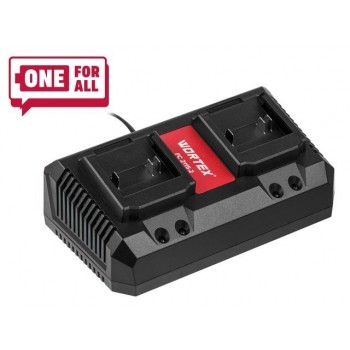 Зарядное устройство WORTEX FC 2115-2 ALL1 XLT 2 слота, 2 А + 2 А (стандартная зарядка)