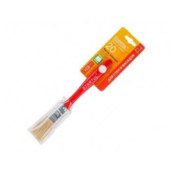 Кисть плоская 3/4″-20мм STARTUL MASTER (покраска стен и фасадов, флейцевая малярная, все типы ЛКМ)