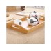 Поднос бамбуковый с ручками, прямоугольный, 46х31 см, BAMBOO, PERFECTO LINEA (Размер: 46х31х6 см)