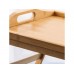 Поднос-столик бамбуковый с ручками, прямоугольный, 50,5х30 см, BAMBOO, PERFECTO LINEA (Размер: 50,5х30х6.5 см)