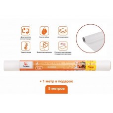 Бумага для выпечки пергаментная, силиконизированная, 5+1м, ширина 39 см, PERFECTO LINEA (100% качество. Размер под стандартный противень.)