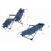 Кресло-шезлонг складное, синее,  ARIZONE
