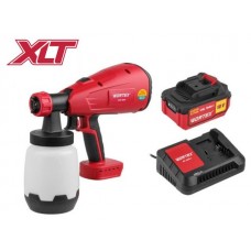 Аккум. краскораспылитель WORTEX CPS 1810 в кор. ALL1 XLT SET 18В, 1 акк., 4 Ач, 700 мл/мин, 1 л б (18 В, 1 акк., 4 Ач, ЗУ, 700 мл/мин, 1 л бак, 2.6 мм сопло, 50 DIN)