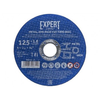 Круг отрезной 125х1.6×22.2 мм для металла и нерж. стали EXPERT STARTUL