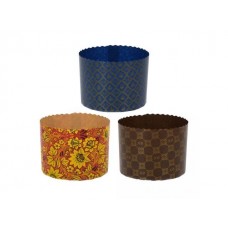 Набор бумажных форм для выпечки куличей "Пасхальный", 3 шт, 11х8,5 см, MARMITON (Резерв не более 3х дней! Обратитесь к менеджеру.)