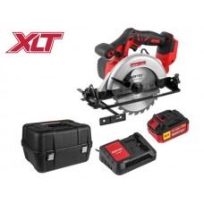 Аккум. циркулярная пила WORTEX CCS 1816-1 в чем. ALL1 XLT SET 18 В, 165 мм, до 55 мм, 4 А*ч (18.0 В, АКБ 1х4 А*ч, ЗУ 2А, 165х20 мм, до 55 мм)