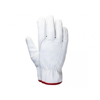 Перчатки кожаные цельные р-р 11/XXL, JetaSafety (буйволовая кожа) (JETA SAFETY)