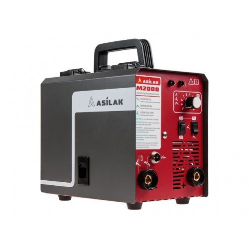 Полуавтомат сварочный ASILAK M2000 (230В, 20-180 А, 80В, FLUX/MMA/TIG LIFT, байонетный разъем, без подкл. газа) Полуавтомат сварочный ASILAK M2000 (230В, 20-180 А, 80В, FLUX/MMA/TIG LIFT, байонетный разъем, без подкл. газа)