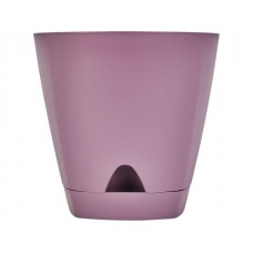 Горшок для цветов с прикорневым поливом, 4 л., Amsterdam, морозная слива, InGreen