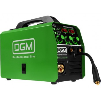 Полуавтомат сварочный DGM DUOMIG-255E (220В, MIG/FLUX/MMA/TIG, евроразъем, смена полярности)