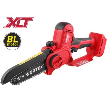 Аккум. мини-пила WORTEX CEC 2518-2 в кор. ALL1 XLT SOLO БЕСЩЕТ., 18 В, 15 см (шина 15 см, 1/4")