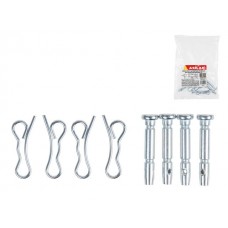 Комплект штифтов срезных для шнека снегоуборщика ASILAK (4 шт.)