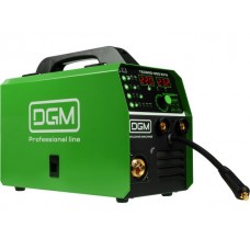 Полуавтомат сварочный DGM TECMIG-250 SYN (220В, MIG/FLUX/MMA/TIG, Синергия, евроразъем, смена полярности)