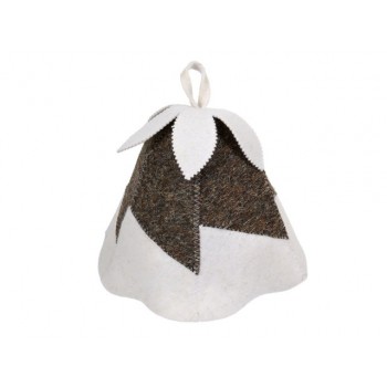 Шапка для бани и сауны "Колокольчик" "Hot Pot", войлок