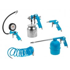 Набор пневмоинструмента DGM S510 (5 предметов) (ниж. бак)