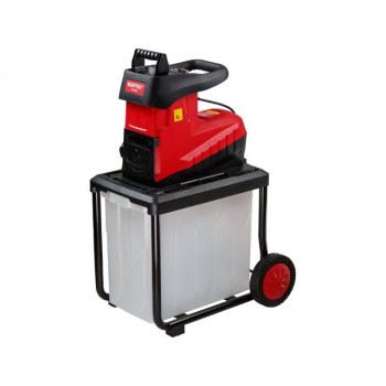 Садовый измельчитель WORTEX SE 4528 2.8 кВт, индукц.двиг., фреза, диам.веток 45 мм (2800 Вт, фреза, до 200 кг/ч, ветки до 45 мм, индукцион.двиг., 60 л контейнер, реверс)