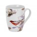 Кружка керамическая, 360 мл., FLOWER BIRD-2, PERFECTO LINEA Кружка керамическая, 360 мл., FLOWER BIRD-2, PERFECTO LINEA