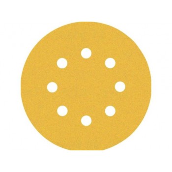 Шлифлист Expert C470 125 мм, K120 с 8 отверстиями Bosch