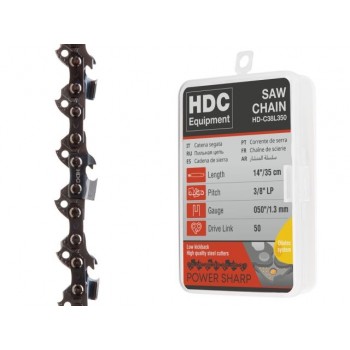 Цепь 35 см 14" 3/8" LP 1.3 мм 50 зв. (в пласт. боксе) HDC (HDC Equipment)