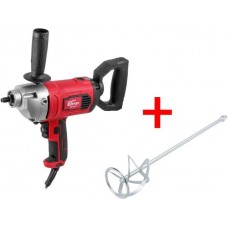 Миксер-дрель WORTEX DM 1311-1 + АКЦИЯ (Насадка в подарок) (В ПОДАРОК DMP120U0004 Миксер д/смесей  120х600мм M14 WORTEX)