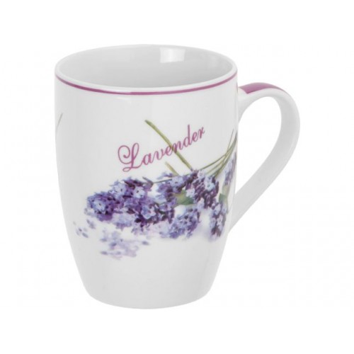 Кружка керамическая, 360 мл., LAVENDER-3, PERFECTO LINEA Кружка керамическая, 360 мл., LAVENDER-3, PERFECTO LINEA