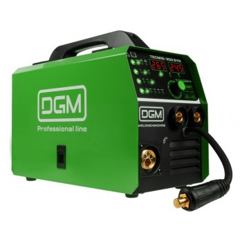 Полуавтомат сварочный DGM TECMIG-300 SYN (220В, MIG/FLUX/MMA/TIG, Синергия, евроразъем, смена полярности)
