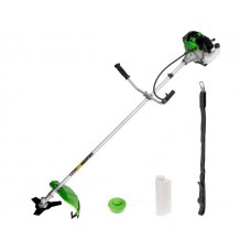 Мотокоса DGM BC-241 с ножом и головкой (2.4 кВт, лёгкий запуск, косильная головка, нож 3 зуб., ремень однолямочный, вес 7,4 кг)