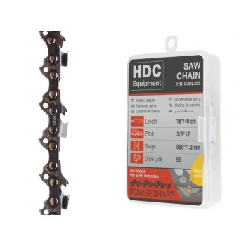 Цепь 40 см 16" 3/8" LP 1.3 мм 55 зв. (в пласт. боксе) HDC (HDC Equipment)