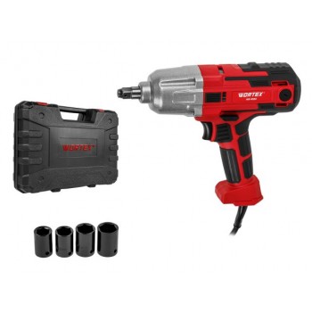 Гайковерт электрический WORTEX WR 4560 в чем. 400 Н*м, 450 Вт, 2800 об/мин (2800 об/мин., 4м шнур, 2,4 кг)