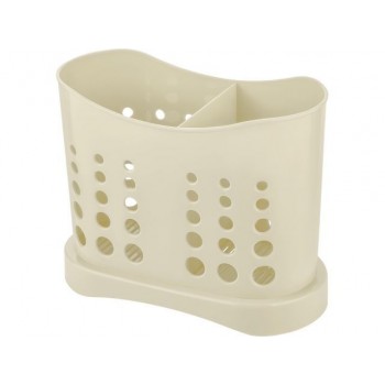 Сушилка для столовых приборов, Stockholm, 168х84х133 мм., молочный туман, PLAST TEAM